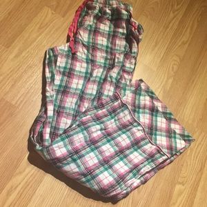 Women’s small plaid sleep pants